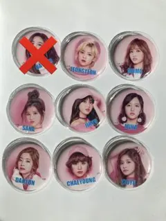 TWICE 缶バッジ