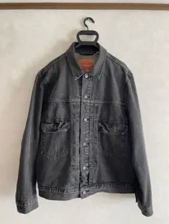 LEVI'S ブラック デニムジャケット Lサイズ
