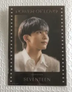 【公式】ジョンハン power of love 映画 特典 SEVENTEEN
