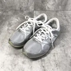 NEW BALANCE【23】シルバー 555 スニーカー 軽量 カジュアル