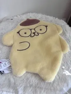 オンデーズ　ポムポムプリン　ふわもこクリーニングクロス　メガネクロスのサムネイル