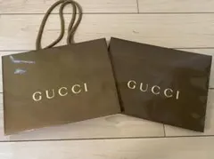 GUCCI グッチ　紙袋２個セット