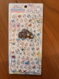 あわわちゃん　ジュエルプチドロップシール