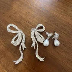 ブライダルアクセサリー　ピアス