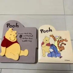 プーさん　メモ帳　メモ帳専用カバー　くまのプーさん　ディズニー