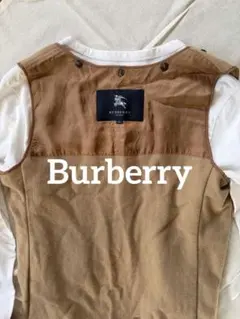 BURBERRY LONDON ベスト ジレ ブラウン