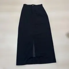 DISCOAT ロングスカート ブラック S