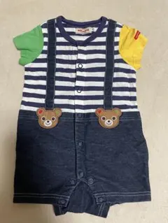 ミキハウス 半袖ロンパース 70cm