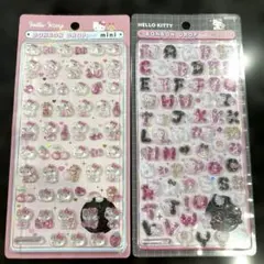 正規品　ボンボンドロップシール　mini moji ハローキティ ピンク