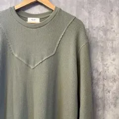 【極美品】BEAMS HEARTオリーブグリーン ロングワンピース 長袖