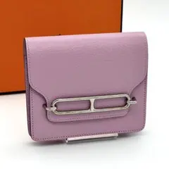 新品未使用】エルメス ロウリス ルリ スリム ピンク Z刻印 - メルカリ