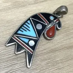 ズニ族 インディアンジュエリー ペンダントトップ - メルカリ