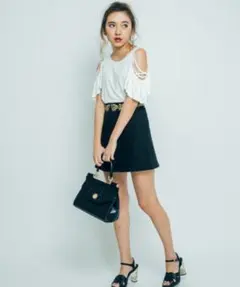 新品！EVRIS 刺繍スカートのサムネイル