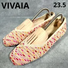ビバイア　VIVAIA ニット　フラットシューズ・バレエシューズ パンプス　37