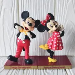 東京ディズニーランド ミッキー ミニー フィギュア ペアセット 2体セット