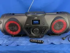 JVC RV-NB50-WパワードウーファーCDラジカセiPod対応 動作確認済