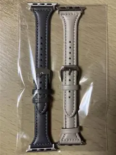 Apple Watch バンドセット チャコールグレー ベージュ　38-42