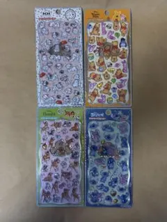 R*y様 4枚セット プチドロップ ボンボン うるちゅらシール　ディズニー
