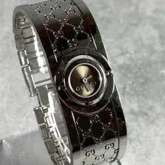 新品電池 稼働 箱付き GUCCI GG トワール バングルウォッチ QZ - メルカリ
