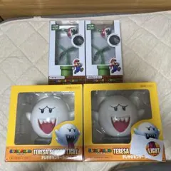 スーパーマリオ テレサのセンサーライト パックンフラワーUSBスタンドライト