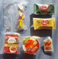 ガチャ フード系 お菓子系 ガチャガチャまとめ売り 6点セット