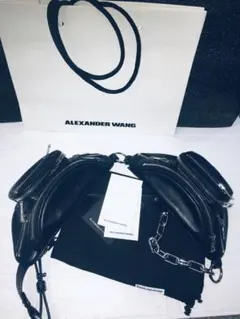 希少 アレキサンダーワン マルチジップ ネオンイエロー レザー 2WAY 