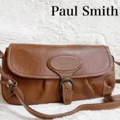 Paul Smith ハンティング オールレザー ショルダーバッグ ポールスミス