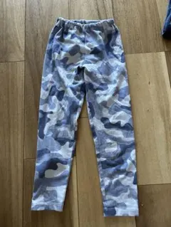 迷彩柄キッズボトムス Sサイズ