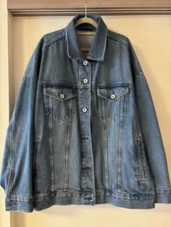 オーバーサイズ デニムジャケット ユニクロ