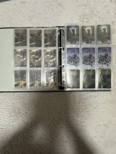 モンスターハンター ウエハースカード フルコンプx3 バインダー付き 
