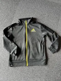 adidas ジップアップジャケット 黒 70-80cm - メルカリ
