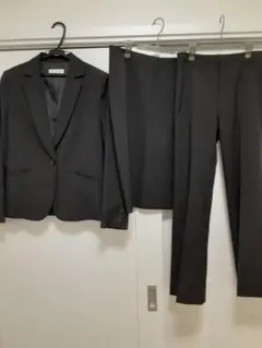 入学卒業就活　黒スーツ 3点セット　リクルートスーツ