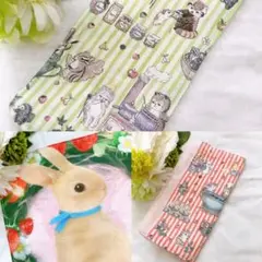 【ハンドメイド】ジャムラボ ハーフガーゼハンカチ