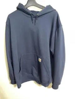 Carhartt ネイビー フード付きパーカー　 サイズL カーハート　数回着用