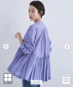 【green label relaxing】結論シリーズ　全方位映えブラウス