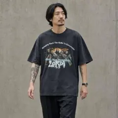 【m286】00s LORD ローディバンドT ユーロヴィジョン2006 XL黒