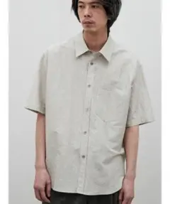 LIDNM LINEN COTTON WASHER H/S リドム　シャツのサムネイル