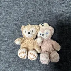 香港ディズニー ツムツム ぬいぐるみキーチェーン ダッフィー シェリー