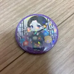 鬼滅の刃 胡蝶しのぶ ホログラム缶バッジ きゃらっちゅ風デザイン