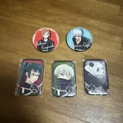 アニメキャラクター バッジ コースターセット