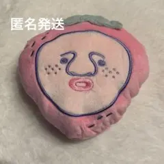 こびとづかん　イチゴクレナイ　フェイスリールパスケース