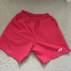 YONEX ヨネックス ハーフパンツ レッド Lサイズ - メルカリ