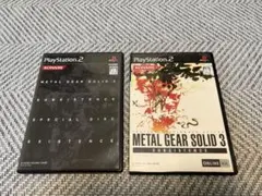 METAL GEAR SOLID 3 SUBSISTENCE DISC3枚セット