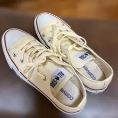 CONVERSE ALL STAR クリームスニーカー