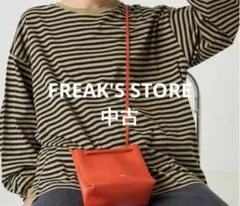 FREAK'S STORE ビッグシルエットボーダー長袖Tシャツ　¥3,993のサムネイル