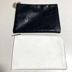 コスメデコルテ　マルチポーチ 2点セット バースデーギフト　ノベルティのサムネイル