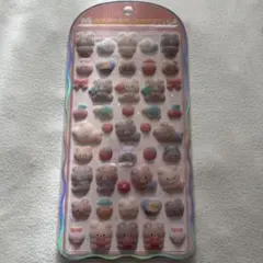 正規品　コットンパフィーシール　クラックス　オリジナル　くま