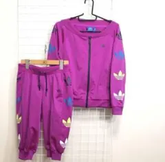 お値下げしました！adidasアディダスジャージセットアップマルチカラーレア