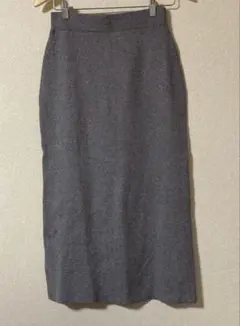 シーズンリーズン　SEASON REASON リブニット　スカート　ロング