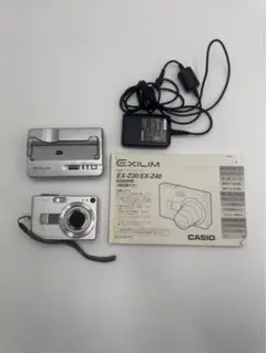 【レトロ撮影】 CASIO EXILIM EX-Z40 コンデジ 本体 付属品 レトロ撮影】 CASIO EXILIM EX-Z40 コンデジ 本体 付属品